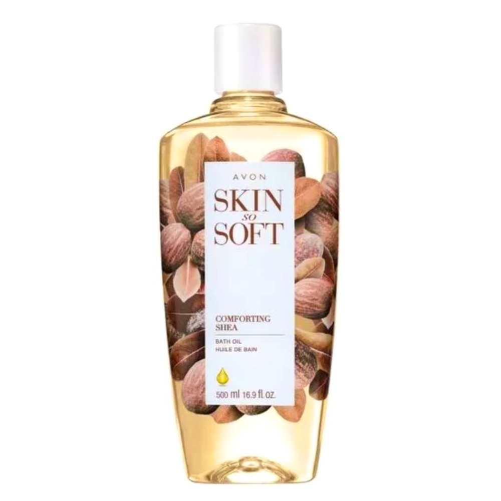 (2) Avon Skin So Soft Comforting Shea Bath Oils